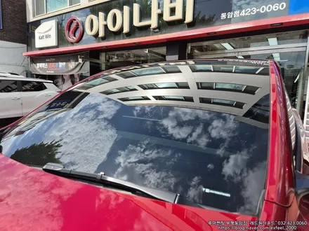 [레드원 테슬라 신차패키지] 울트라 레드 테슬라 모델Y 주니퍼 - 루마 버텍스900 썬팅 · 생활보호 PPF 작업
