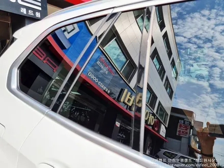 [인천썬팅] BMW X5 신차패키지 - 하버캠프 세라믹본드 썬팅, 블랙박스 QXD5000, 보조배터리 케어셀 CX6A, 아이언가드 유리막코팅, 아이언가드 가죽코팅, PPF 9종작업