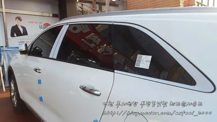 가성비 甲 !! 루마 열차단 썬팅필름 아티젠 썬팅시공기 - 더뉴쏘렌토