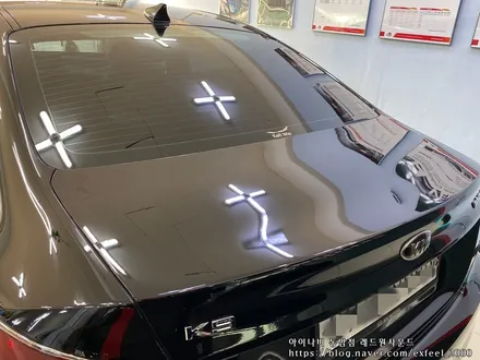 [인천썬팅] 2020 K9, 아이나비 칼트윈 썬팅작업