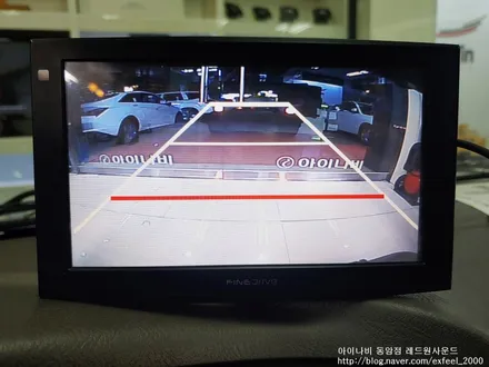 [인천아이나비] 슬레이트 브라운 포터2, 아이나비 후방카메라 장착