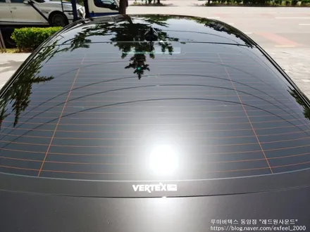 [인천썬팅] 2021 오로라 블랙 펄 K8 - 루마 버텍스 300 썬팅, 아이나비 블랙박스 Z5000PLUS, 아이언가드 유리막코팅, 코일매트, 도어컵 PPF 작업.