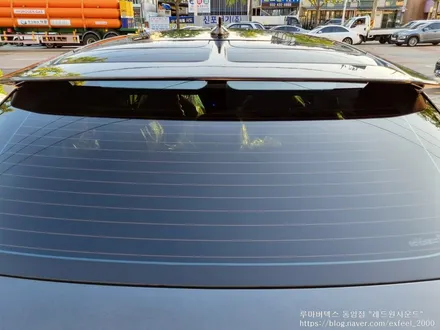 [인천썬팅] 기아 전기자동차 EV6 - 루마 버텍스 300 썬팅, 아이나비 블랙박스 Z5000PLUS, 보조배터리 아이볼트미니 BAB-55, 코일매트, 도어컵 PPF 작업.