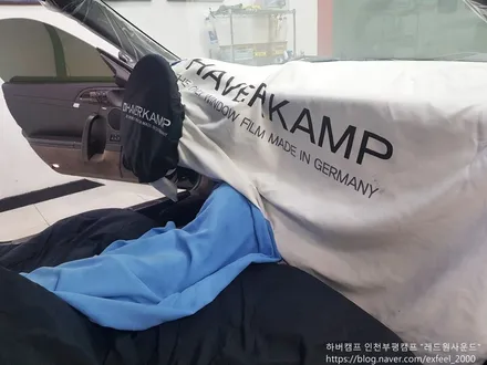 [인천썬팅] 포르쉐911 카레라4S 하버캠프 세라믹본드 썬팅 재작업.