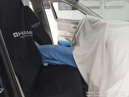 [인천썬팅] 제네시스 GV60 신차패키지 - 하버캠프 세라믹본드 썬팅, 아이나비 블랙박스 Z7000, 아이언가드 유리막코팅, PPF 4종 작업.