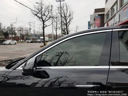 [인천썬팅] 2022 제네시스 G90 루마 버텍스 300 썬팅.