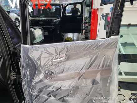 [인천썬팅] 기아자동차 레이 루마 버텍스 700 / 300 썬팅 재작업.