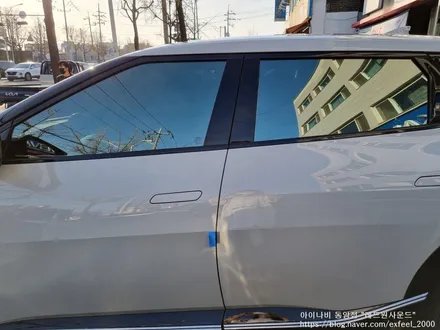 [인천아이나비] The Kia EV6 전기차 아이나비 칼트윈 GR 썬팅 파인뷰 블랙박스 LX7000 장착 작업.