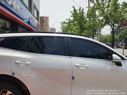 [인천아이나비] 스포티지 NQ5 - 아이나비 칼트윈 RX 썬팅 아이나비 블랙박스 QXD7000 PPF 4종 코일매트 작업