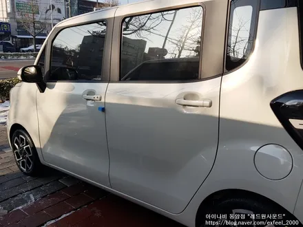 [인천아이나비] The new Kia 레이 - 아이나비 칼트윈 GR 썬팅 · 아이나비 블랙박스 Z8000 작업