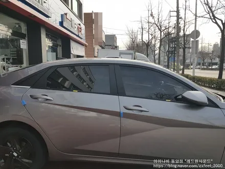 [인천아이나비] 아반떼 CN7 - 아이나비 칼트윈 RX 썬팅 · 아이나비 블랙박스 Z7000