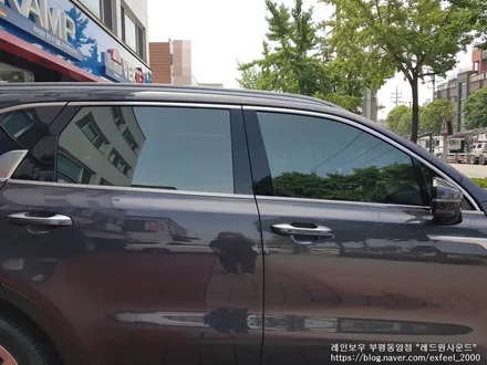 [인천썬팅] The 2023 쏘렌토 MQ4 - 레인보우 VS200/V90 썬팅·아이나비 블랙박스 QXD8000·아이언가드 UE-10 유리막코팅·만도 애프터블로우·PPF 4종 작업