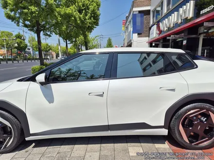 [인천썬팅] The Kia EV4 어스 롱레인지 - 레인보우 V90 썬팅 · 아이언가드 UE-10 유리막코팅 · PPF 5종 작업