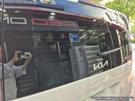 [인천 레드원] The Kia PV5 패신저 - 레인보우 IS200 썬팅 · 아이나비 블랙박스 Z1 · 생활보호 PPF