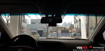 [인천썬팅] 더뉴아반떼AD, 루마 아티젠 썬팅작업