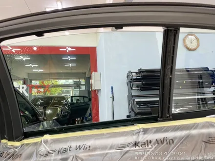 [인천썬팅] BMW 530d, BMW 520d 아이나비 반사필름 재작업