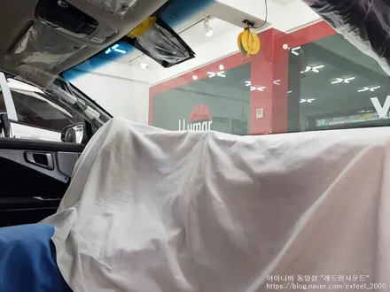 [인천썬팅] 2021 K8 신차패키지 작업 - 아이나비 칼트윈 RX 썬팅, 아이나비 블랙박스 Z5000PLUS, 코일매트 작업.