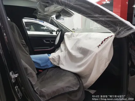 [인천썬팅] 메르세데스 벤츠 S400d 신차패키지 - 티나인 HT 썬팅, 아이언가드 유리막코팅, PPF 6종 작업.
