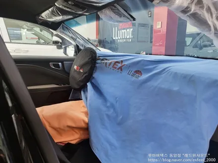 [인천썬팅] The Kia K8 루마 버텍스 900 / 700 썬팅  PPF 4종  코일매트 작업.