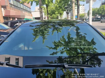 [인천썬팅] 제네시스 G90 아이나비 칼트윈 ER 썬팅 PPF 3종 작업