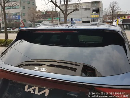 [인천루마썬팅] The 2023 스포티지 NQ5 - 루마 버텍스 900 / 700 썬팅 · 아이나비 블랙박스 QXD8000 · PPF 4종 작업