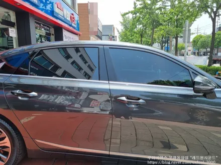 [인천아이나비] THE 2023 K8 - 루마 버텍스 900 / 700 썬팅 · 아이나비 블랙박스 Z9000 · 아이언가드 UE-10 유리막코팅 · PPF 6종 작업