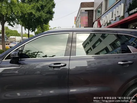 [인천썬팅] The 2023 쏘렌토 MQ4 - 레인보우 VS200/V90 썬팅·아이나비 블랙박스 QXD8000·아이언가드 UE-10 유리막코팅·만도 애프터블로우·PPF 4종 작업
