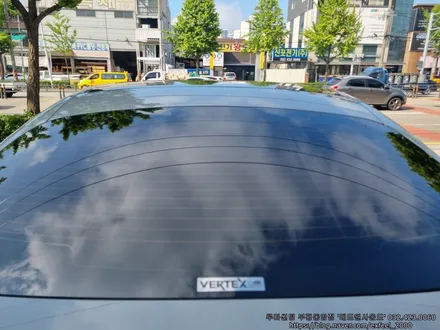 [인천썬팅] 메르세데스 벤츠 The new E300 4MATIC AMG - 루마 버텍스900 썬팅 · PPF 5종 작업