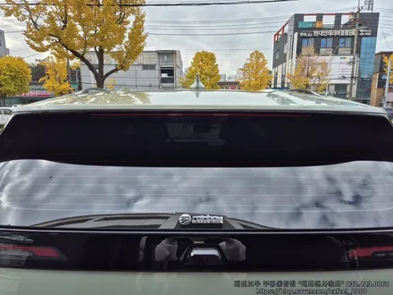 [인천썬팅] The Kia EV3 어벤쳐린 그린 - 레인보우 i90 black 썬팅 · 아이나비 Z9500 블랙박스 · PPF 3종 · 코일매트 작업