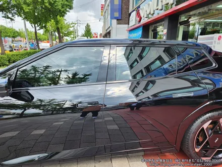 [인천썬팅] The Kia EV4 전기차 - 루마 버텍스 1100 / 900 썬팅 · 아이언가드 UE-10 유리막코팅 · PPF 4종 작업