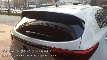 인천 썬팅 잘하는곳! 아직도 모르셨어요? [루마썬팅 부평동암점] 스포티지 QL