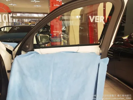 [인천썬팅] BMW320i 하버캠프 세라믹본드 썬팅작업.
