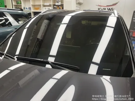 [인천썬팅] 쏘렌토 MQ4 루마 버텍스 900 썬팅작업.