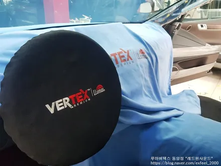 [인천썬팅] 제네시스 G80, 루마 버텍스 900 썬팅 작업.