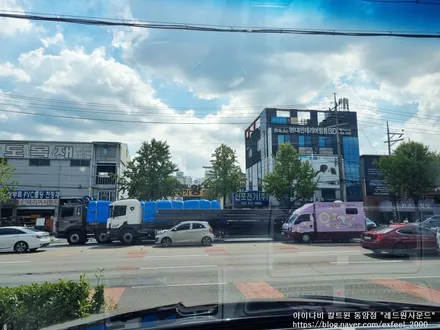 [인천썬팅] 제네시스 GV8 아이나비 칼트윈 RX 썬팅 작업.