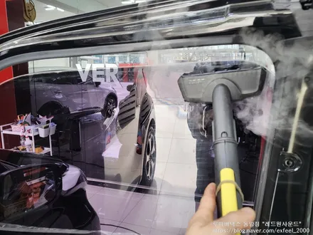 [인천썬팅] 기아자동차 레이 루마 버텍스 700 / 300 썬팅 재작업.