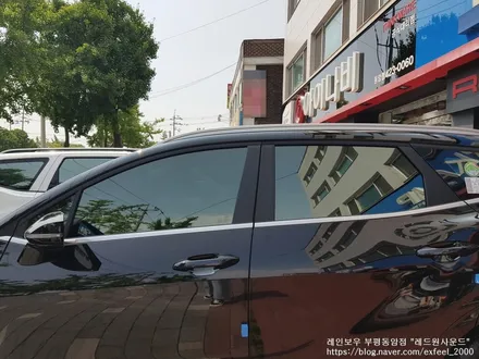 [인천썬팅] THE 2023 스포티지 NQ5 - 레인보우 V90 썬팅 · 파인뷰 블랙박스 LXQ500 · 보조배터리 에코파워팩 S8 · PPF 3종 작업