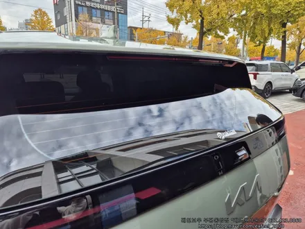 [인천썬팅] The Kia EV3 어벤쳐린 그린 - 레인보우 i90 black 썬팅 · 아이나비 Z9500 블랙박스 · PPF 3종 · 코일매트 작업