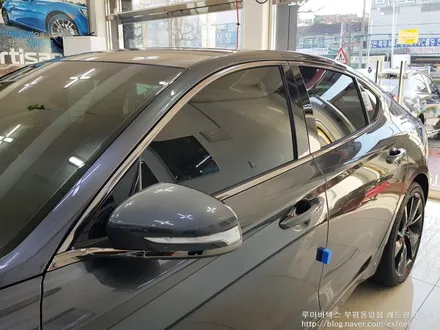 [인천썬팅] 2021 G70, 루마 버텍스700 썬팅작업.