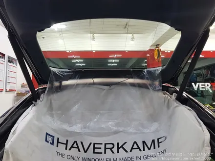[인천썬팅] 메르세데스 벤츠 GT43 AMG - 하버캠프 세라믹본드 썬팅, 블랙박스 보조배터리 케어셀 CX6A 장착 작업.
