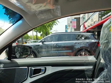 [인천썬팅] 2021 오로라 블랙 펄 K8 - 루마 버텍스 300 썬팅, 아이나비 블랙박스 Z5000PLUS, 아이언가드 유리막코팅, 코일매트, 도어컵 PPF 작업.