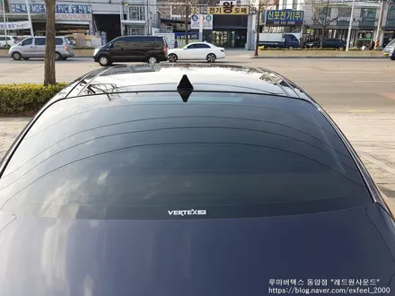 [인천썬팅] 현대 그랜져 IG 신차패키지 - 루마 버텍스 700 썬팅, 아이나비 블랙박스 QXD Mega 4CH, 아이언가드 유리막코팅, 아이언가드 가죽코팅 작업.