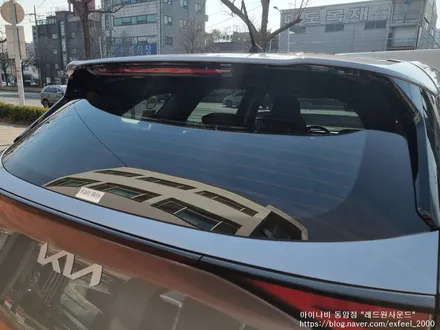 [인천썬팅] 스틸 그레이 The All New 스포티지 NQ5 - 아이나비 칼트윈 LX 썬팅 아이나비 블랙박스 Z7000 도어컵 PPF 코일매트 작업