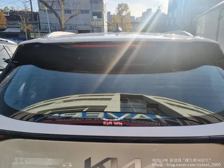 [인천아이나비] 스포티지 NQ5 아이나비 칼트윈 TX / GR 썬팅재작업