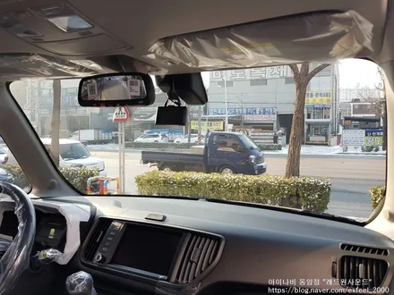 [인천아이나비] The new Kia 레이 - 아이나비 칼트윈 GR 썬팅 · 아이나비 블랙박스 Z8000 작업