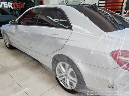 [인천썬팅추천] 메르세데스 벤츠 E300 레인보우 V90 썬팅 재작업
