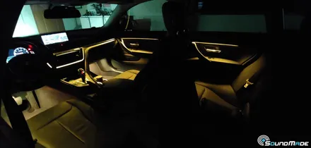 부산 bmw 4시리즈 비노출엠비언트 시공기 / BMW / 4시리즈 / 부산 진구