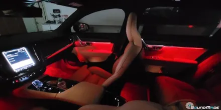 VOLVO S90 순정엠비언트 광량업시공기 / 부산 진구, 김해