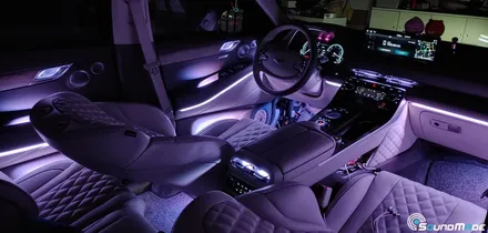 GV80 순정엠비언트광량업 & 추가시공 / 부산 진구, 김해