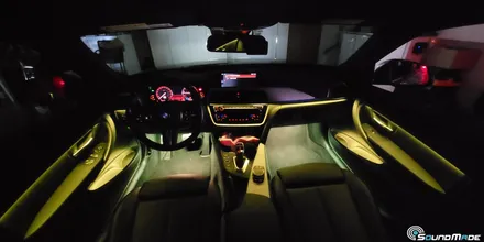 BMW 3시리즈 F30 비노출엠비언트 시공전문점 / BMW / 3시리즈 (F30) / 부산 진구